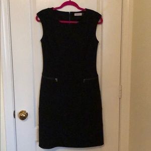 LBD with exposed zipper